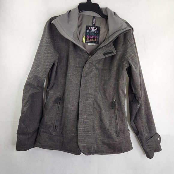 Burton Other - Burton Dryride Ski Snowboarding Insulated Hooded Men Zip M Jacket Sled Gray